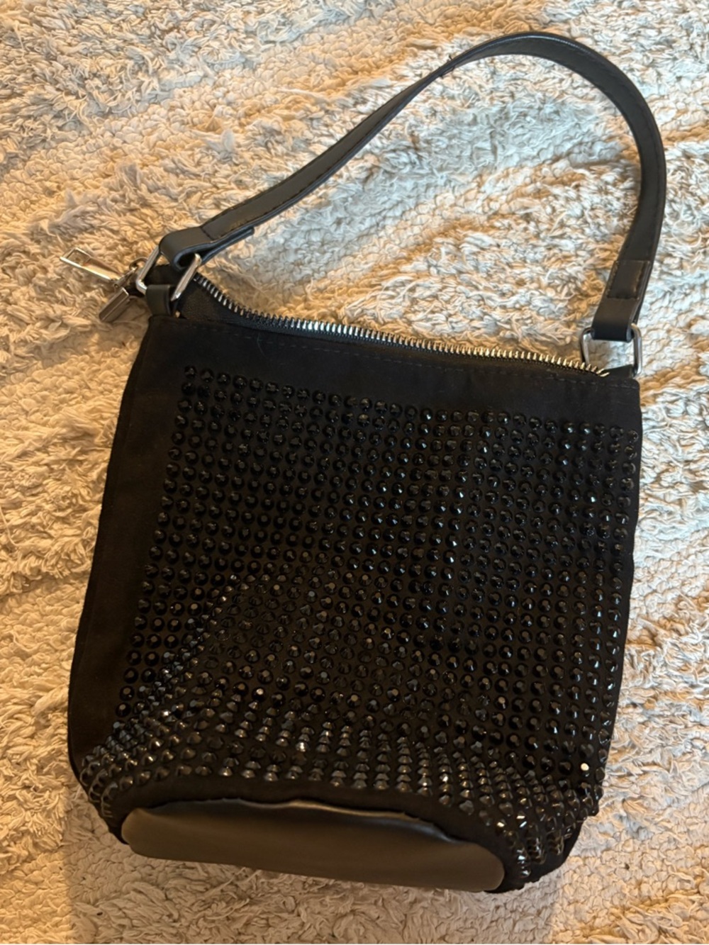 Mini Rinestone Bucket Bag - Picture 2 of 5